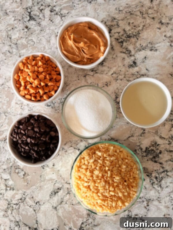 Scotcheroo Swirls 4 A plate of freshly sliced Scotcheroo Pinwheels, showcasing their beautiful swirl pattern.