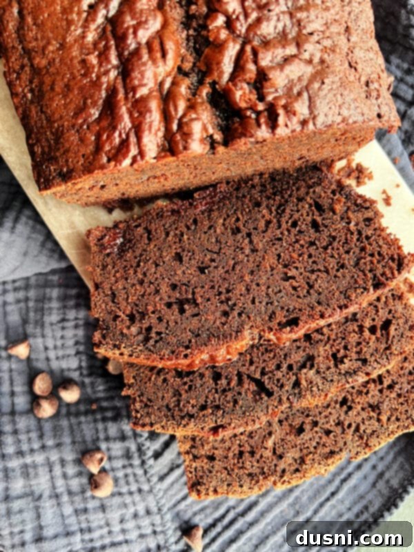 The Sauerkraut Secret Chocolate Pound Cake 14 Chocolate sauerkraut pound cake removed from loaf pan, resting on a cooling rack