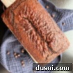 The Sauerkraut Secret Chocolate Pound Cake 19 Chocolate Sauerkraut Pound Cake on a blue background.