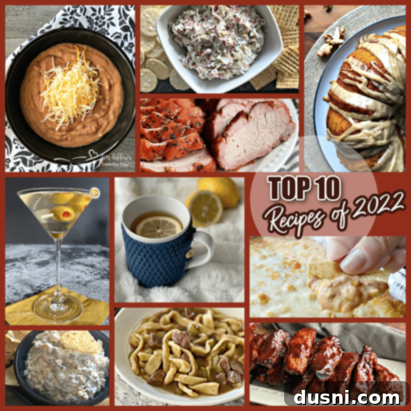 2022's Culinary Highlights: Our Top 10 Recipes 2 Celebrating the best of 2022 with Top Ten Recipes