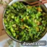 Mediterranean Celery salad in a large serving bowl.