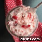 Cherry Cloud Spread 15 Cherry butter in a clear bowl.