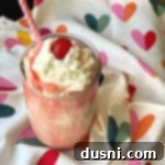 Sparkling Shirley Temple Float 9 Shirley Temple Float cherry on top