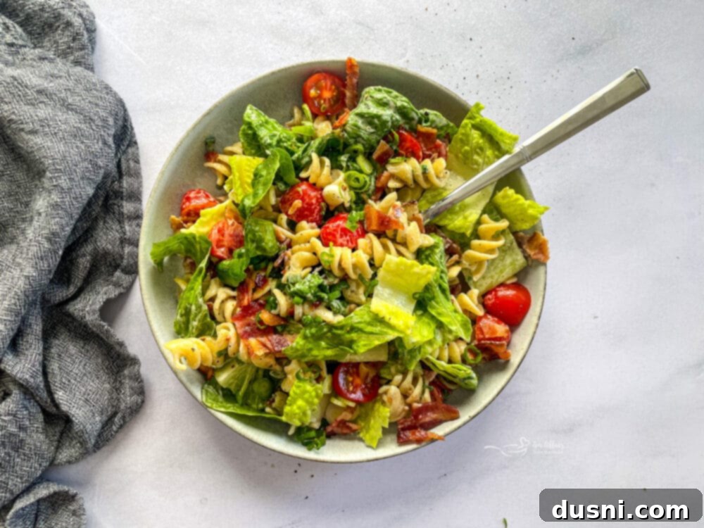 Pasta Salad with Italian Dressing