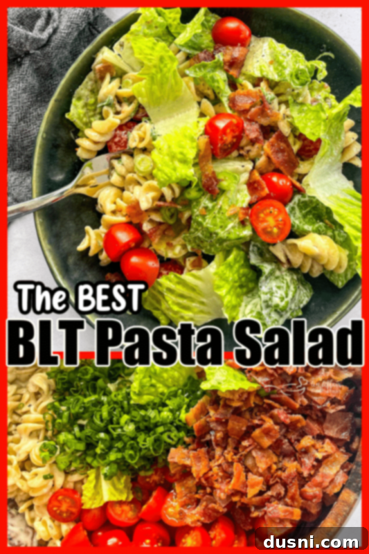 BLT Pasta Salad _ An Affair from the Heart