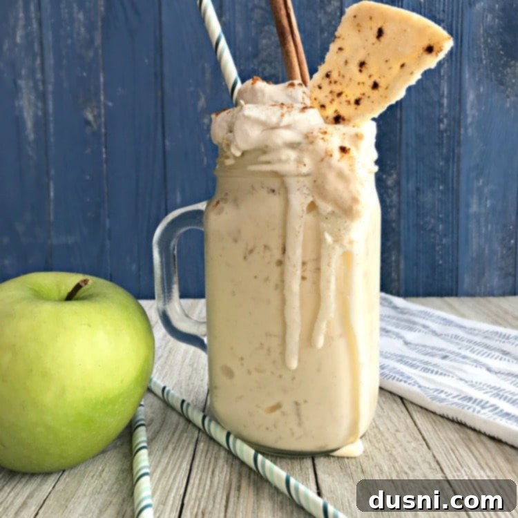 Banana Cream Dream Shake 12 Copy Cat Dairy Queen Apple Pie Blizzard side view