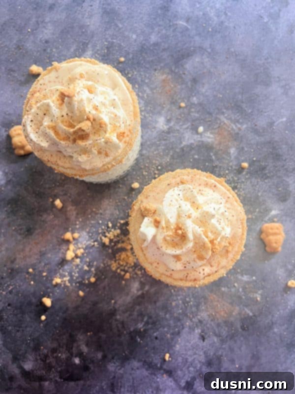 Banana Cream Dream Shake 9 Banana Cream Pie Shake poured into a glass