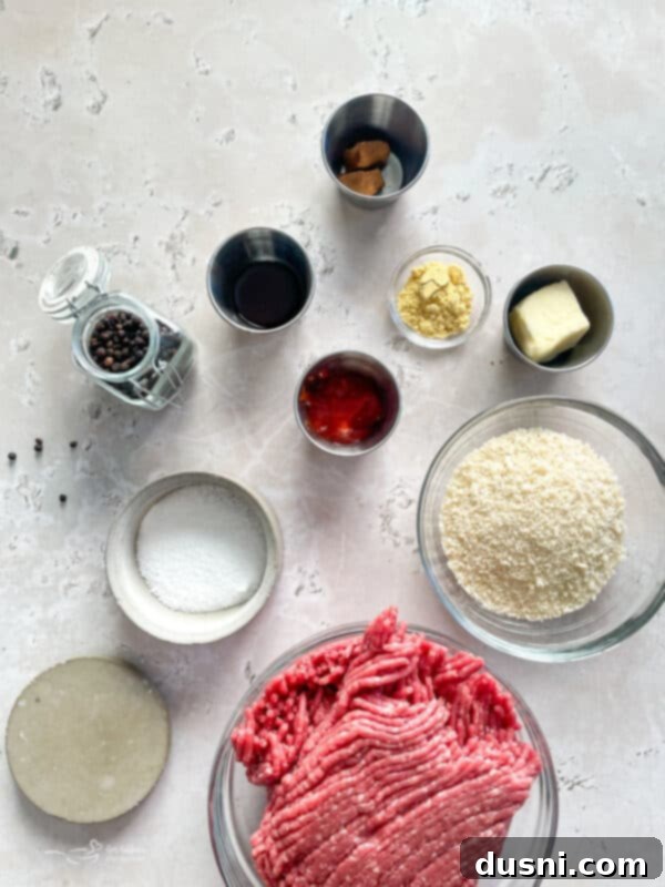Classic Salisbury Steak with Savory Mushroom Gravy 4 Platter of homemade Salisbury steak with rich mushroom gravy