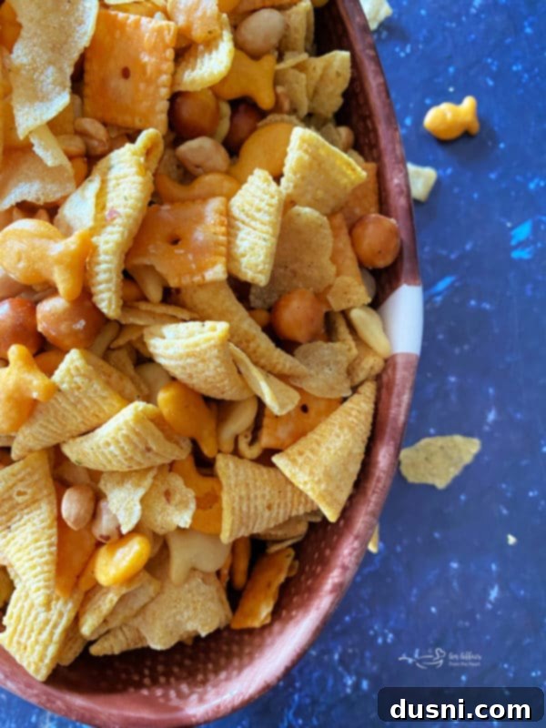 Pot of Gold Snack Blend 18 A different variety of snack mix: Touchdown Snack Mix.