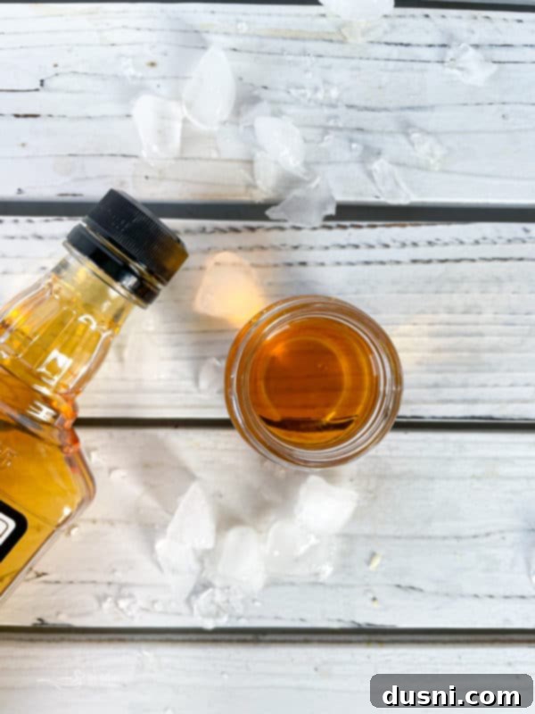 Overhead shot of a Kentucky Mule with lime and mint