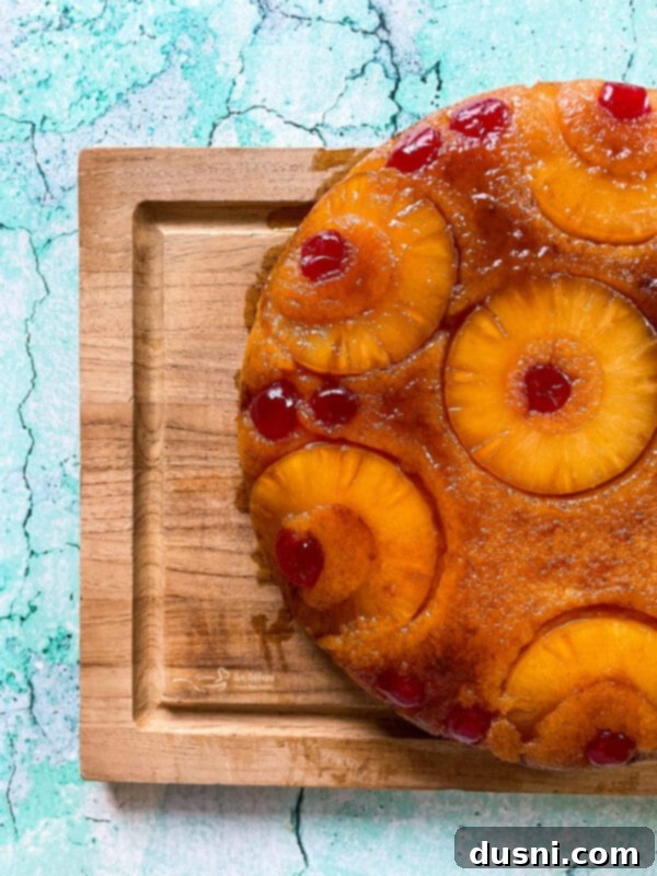 Homemade Pineapple Upside Down Cake