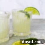 Copy Cat El Bee's Margarita with a lime in it and one on the rim