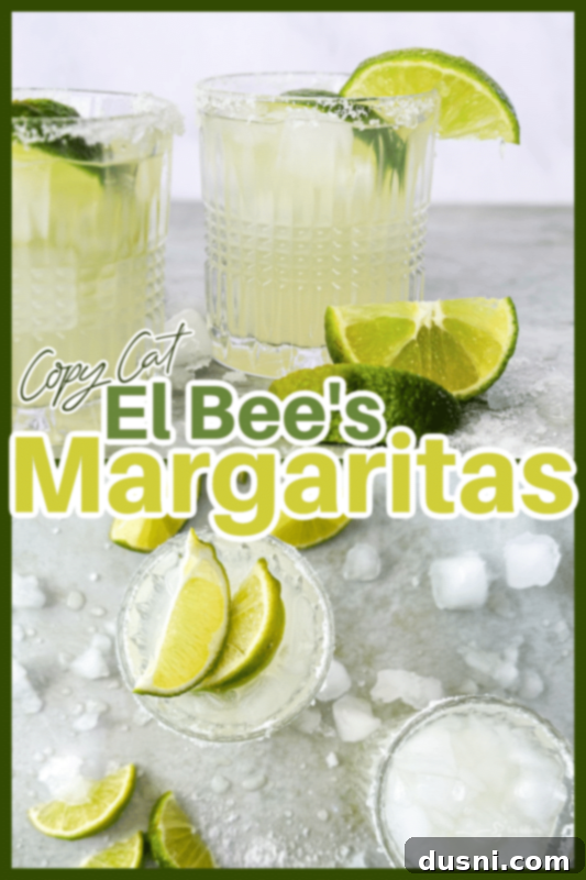 El Bee's Margarita, an affair from the heart
