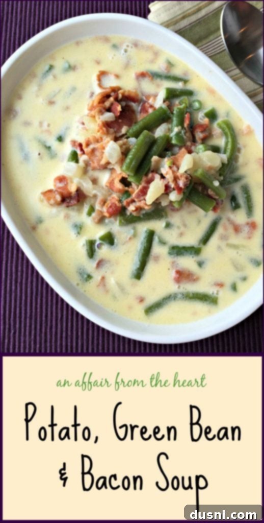 Potato, Green Bean & Bacon Soup