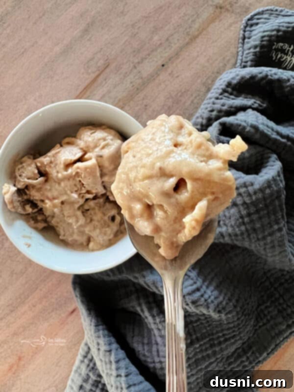 Creamy Peanut Butter Banana Delight 7 Peanut Butter Banana Nice Cream with peanut butter drizzle