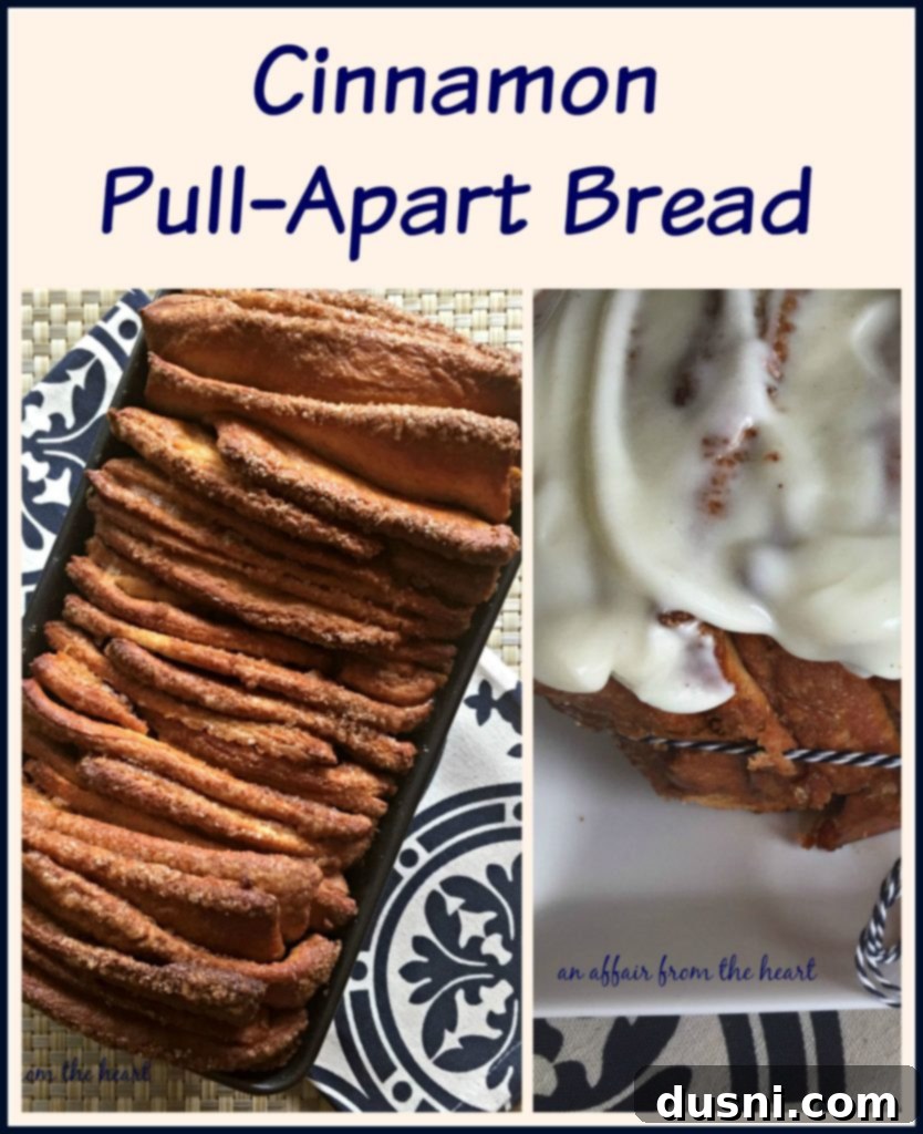 Warm Cinnamon Pull-Apart Perfection 22 Close-up of a frosted slice of cinnamon pull apart bread