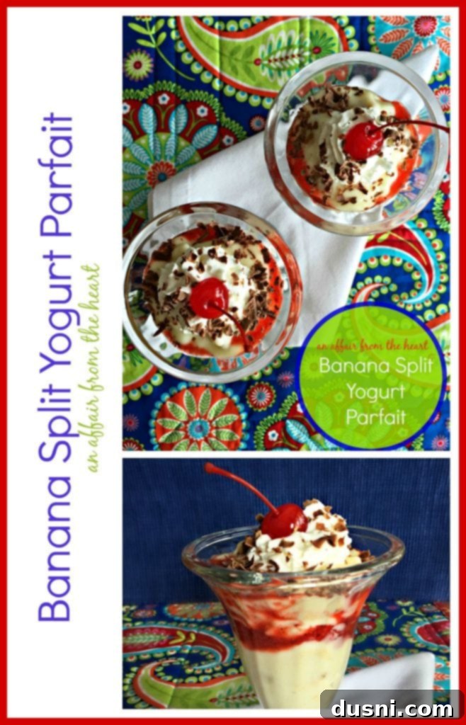 Irresistible Banana Split Yogurt Parfait 8 Banana Split Yogurt Parfait