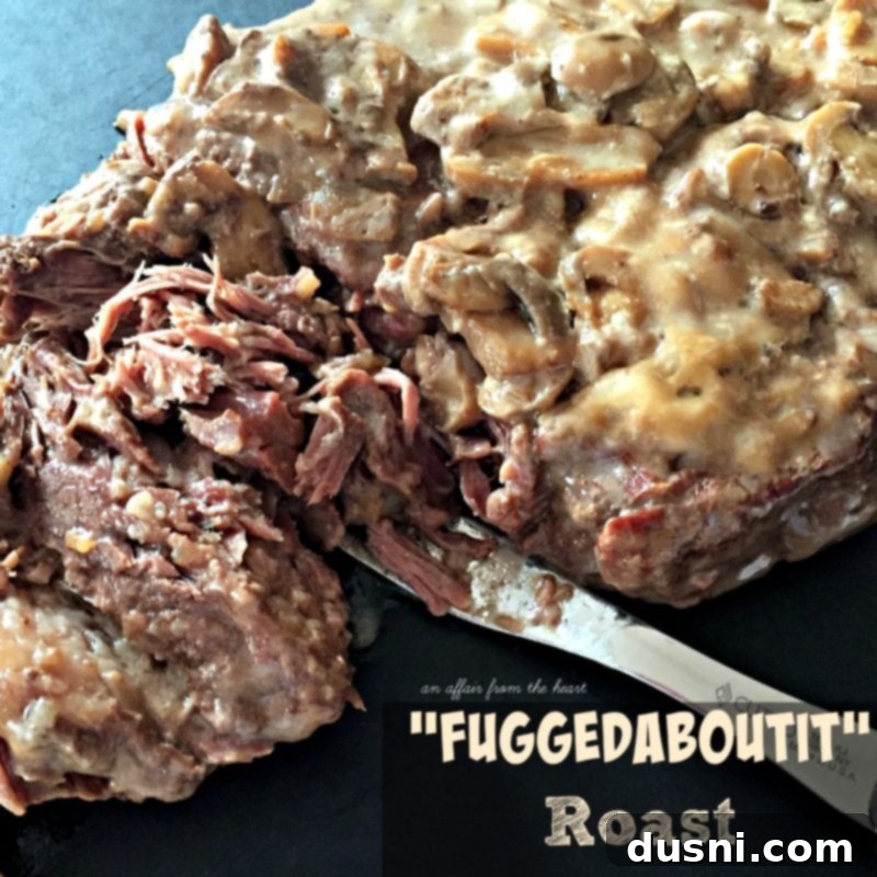 Heritage Roast 4 Close-up of the delicious and tender 'Fuggedaboutit Roast'