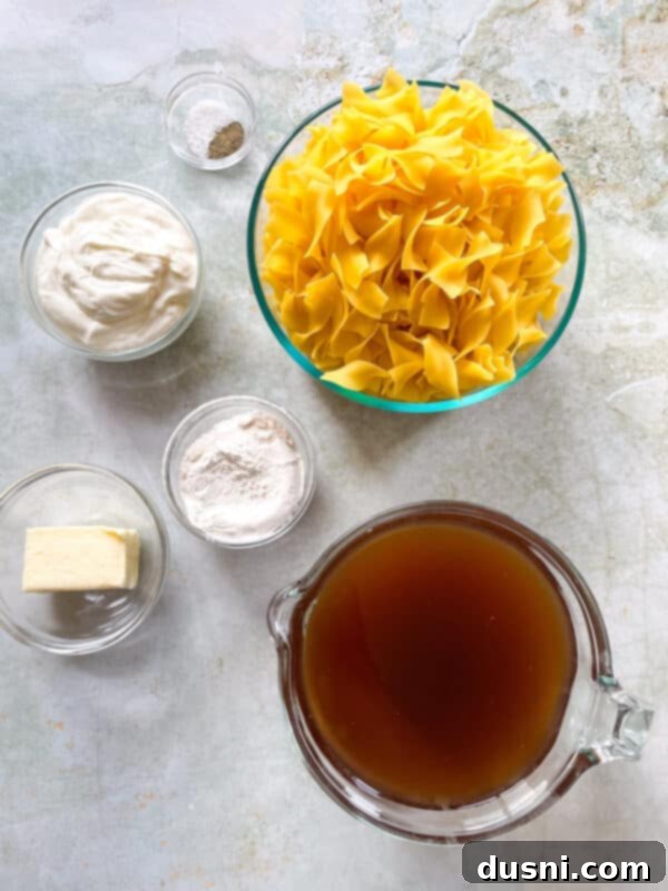 Butter melting in a skillet, the first step for making the creamy Swedish meatball sauce