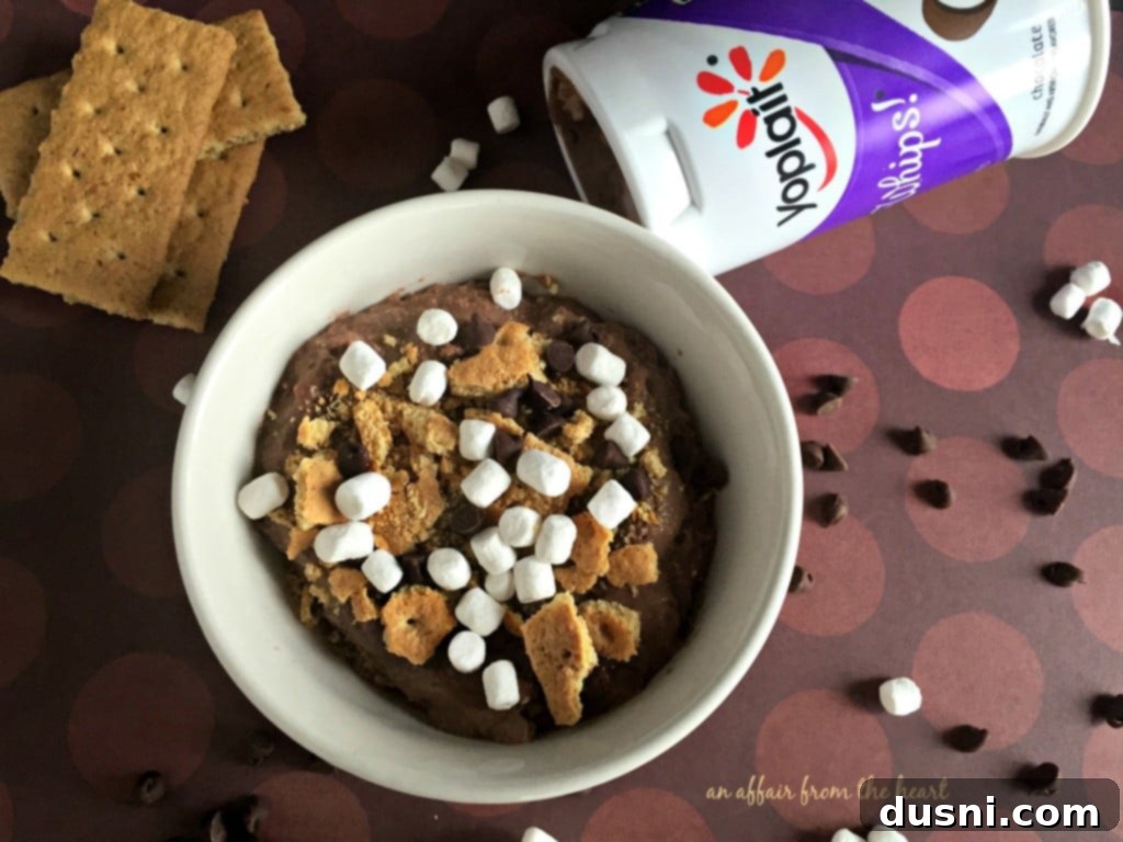 Smores Yogurt Dual Delights 7 Yoplait Light Very Vanilla Yogurt container