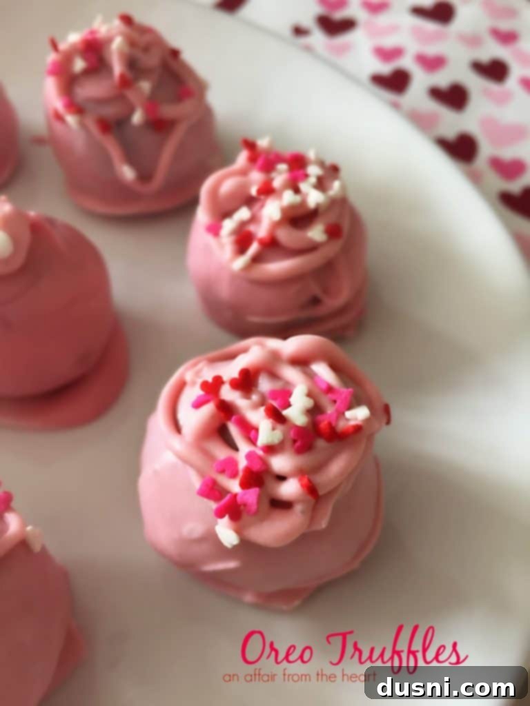 No-Bake Oreo Truffle Delights 3 Hand-dipped Oreo Truffles