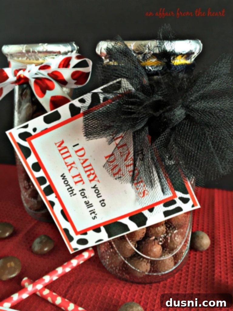 I Dairy You to Milk It Valentine