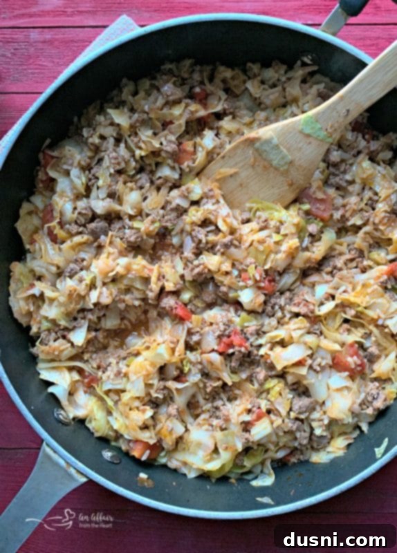 One-Pan Stuffed Peppers 15 Unstuffed Cabbage Roll Skillet