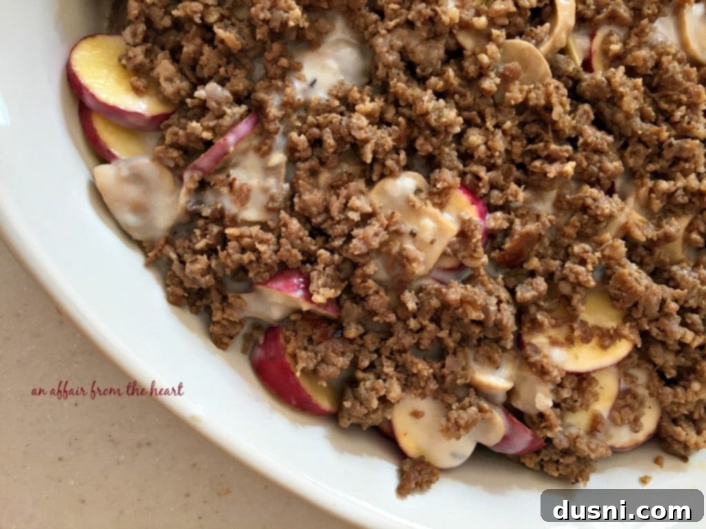 Hearty Sausage and Potato Bake 5 Sausage & Potato Casserole