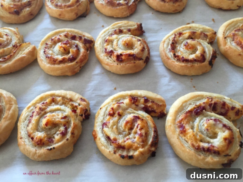 Baked Reuben Pinwheels served warm, ready for dipping