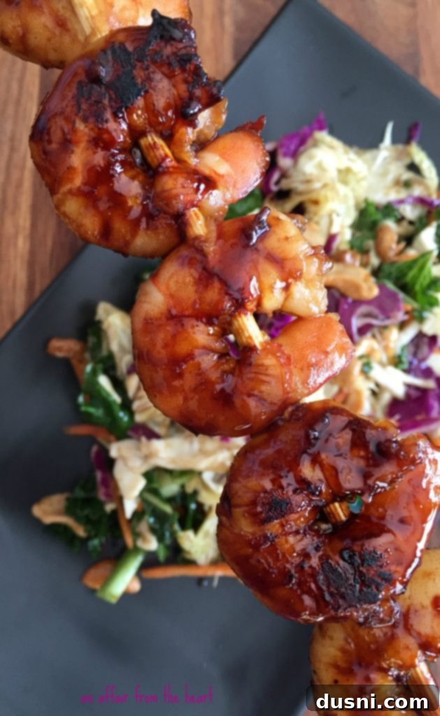 Zesty Asian Grilled Shrimp Skewers 7 Sweet Heat Asian Grilled Shrimp