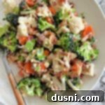 Vibrant Italian Garden Salad 15 Italian Raw Veggie Salad with cauliflower, broccoli, carrots, mozzarella, and bacon