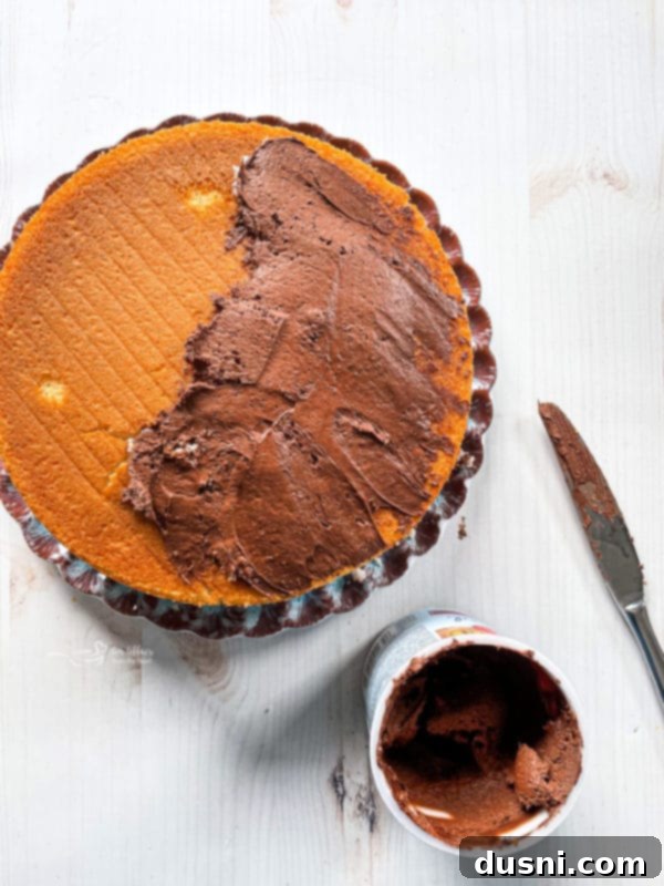 Kit Kat Easter Basket Cake 12 Chocolate Frosting on Yellow Cake