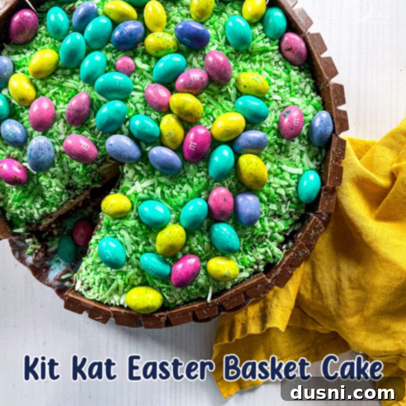 Kit Kat Easter Basket Cake 20 Kit Kat Easter Basket Cake