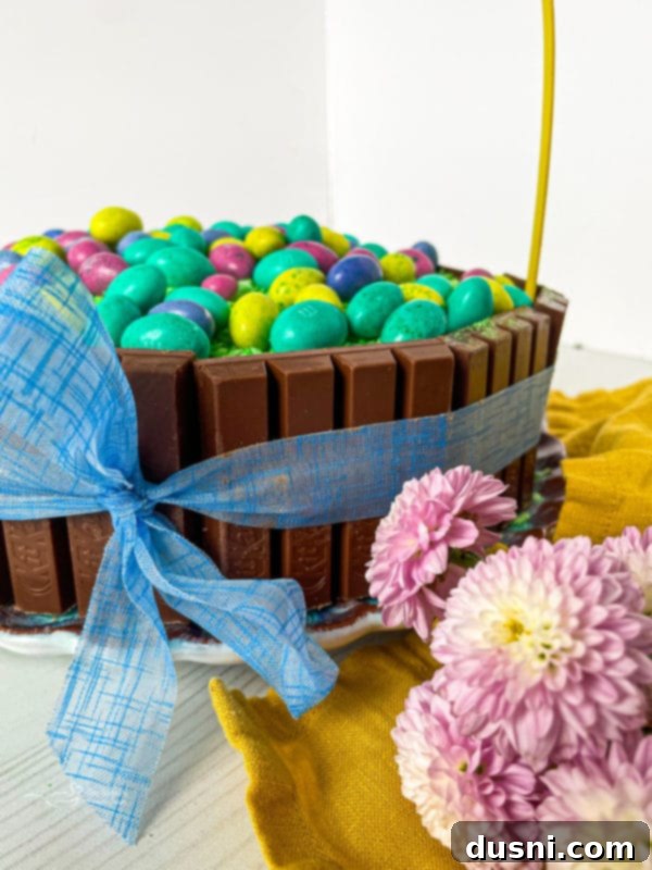 Kit Kat Easter Basket Cake 5 Beautiful Easter Display with Kit Kat Cake for Easter
