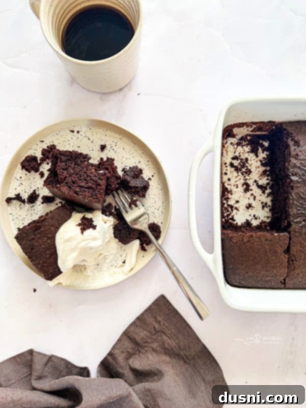 Simple Comfort Bake 6 Slices of Depression Cake on a cooling rack.