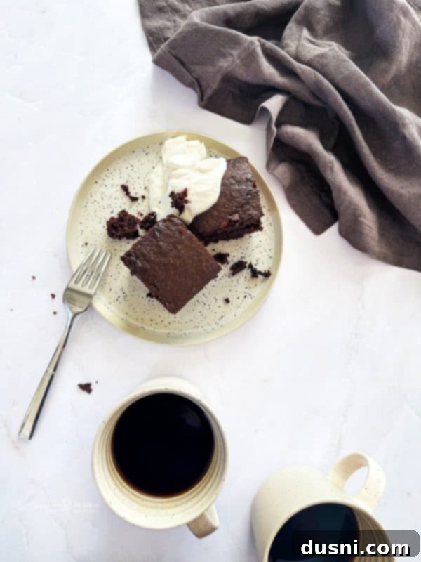 Simple Comfort Bake 9 Depression Cake cooling in a 9x13 pan.