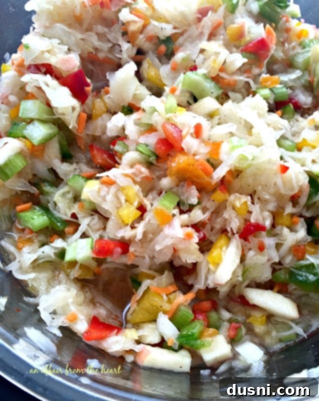 Crisp & Zesty Sauerkraut Slaw 6 Sauerkraut Salad