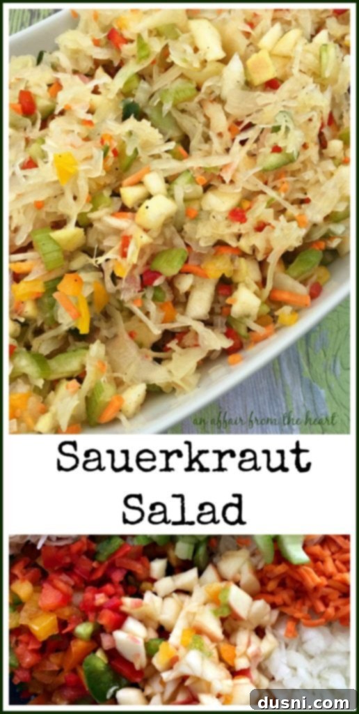 Crisp & Zesty Sauerkraut Slaw 7 Sauerkraut Salad - An Affair from the Heart