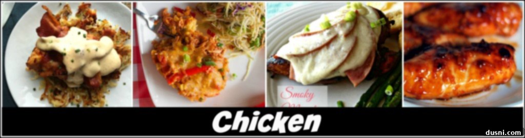 Barbecue Obsession 18 Collage featuring mouth-watering BBQ chicken recipes