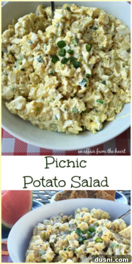 Classic Picnic Potato Salad 5 Picnic Potato Salad An Affair from the Heart