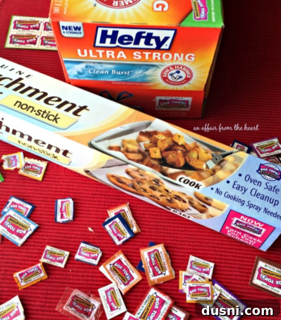 Texas Trash Dip 7 Box Tops for Education