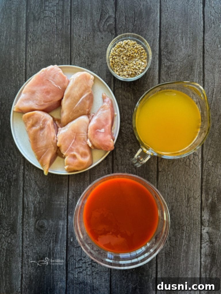 Spicy Buffalo Chicken Lettuce Cups 5 Ingredients for Buffalo Chicken Lettuce Wraps