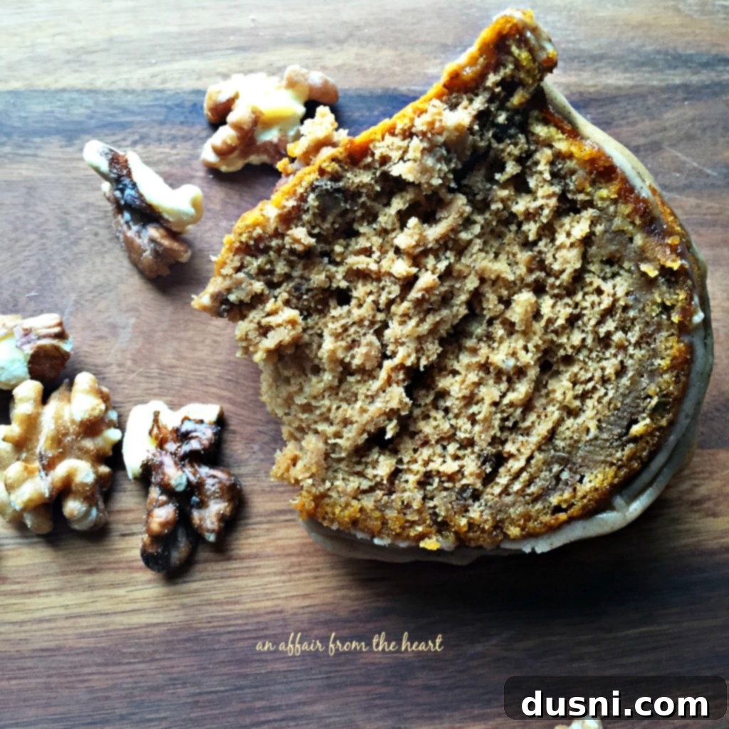 Pumpkin Spiced Coffee Cake with Brown Butter Glaze