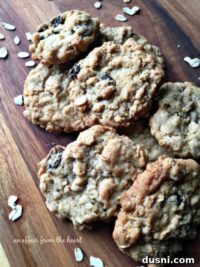 Grandma Jane's Signature Oatmeal Raisin Treats 5 Grandma Jane's Oatmeal Raisin Cookies - My favorite oatmeal cookie recipe!