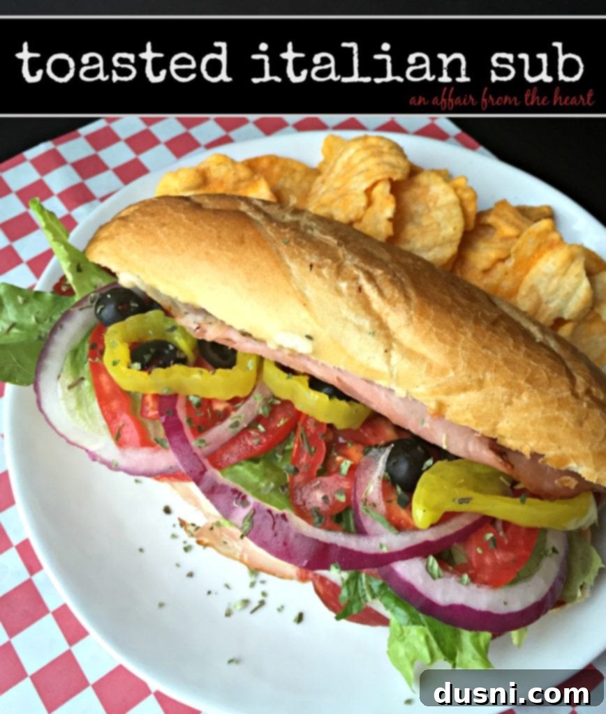 Crispy Italian Sub Melts 20 Toasted Italian Sub Sandwiches - An Affair from the Heart