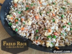 Fried Rice with vegetables and egg