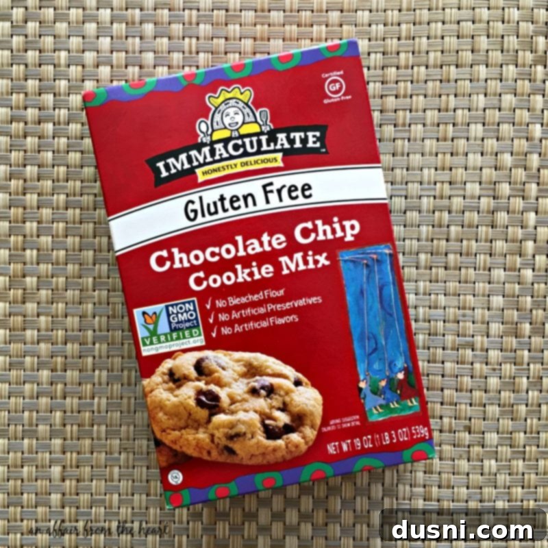 Immaculate Baking Company Chocolate Chip Cookie Mix box
