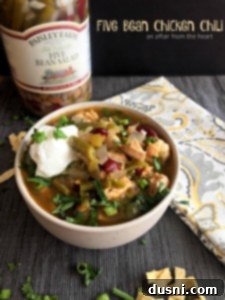 Five Bean Chicken Chili