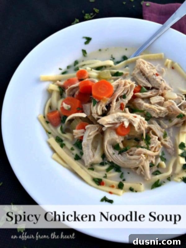 Lipton Iced Tea and ingredients for Spicy Chicken Noodle Soup