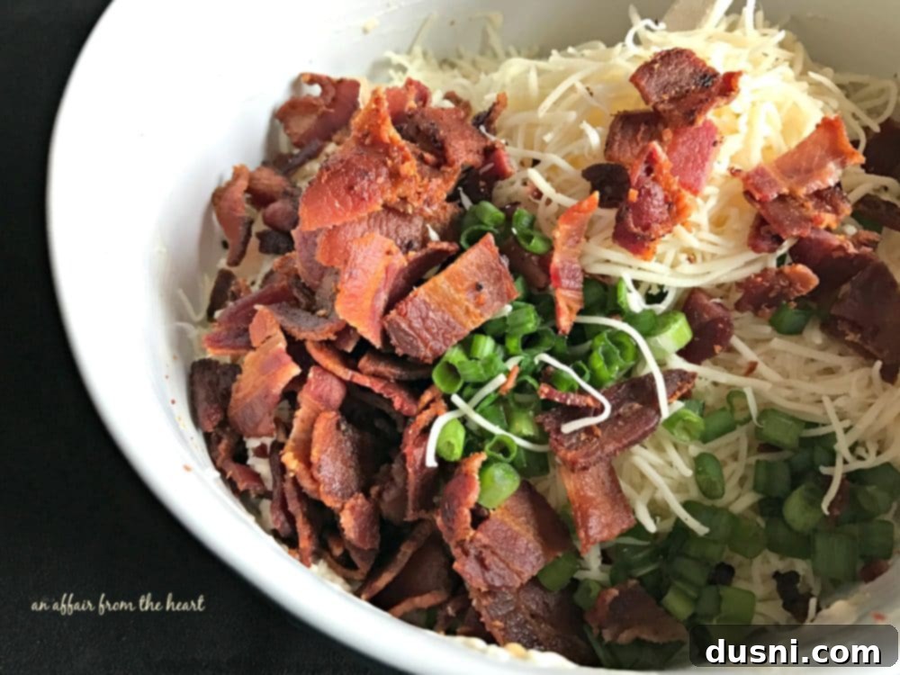 Hot Bacon and Swiss Dip 7 Hot Bacon & Swiss Dip